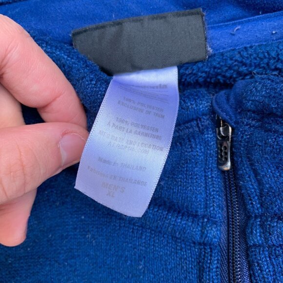 Patagonia Better Sweater Half Zip Jacket XL Blue - Picture 8 of 11
